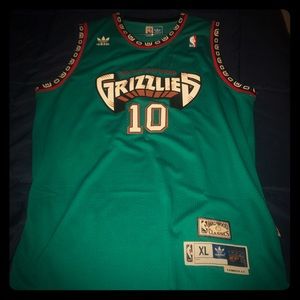 Mike Bibby Vancouver Grizzlies jersey